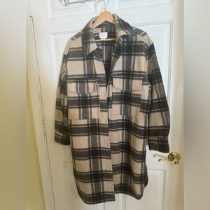 H&M Flannel Shacket